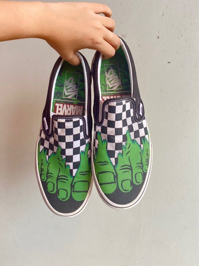 Vans with hulk best sale feet