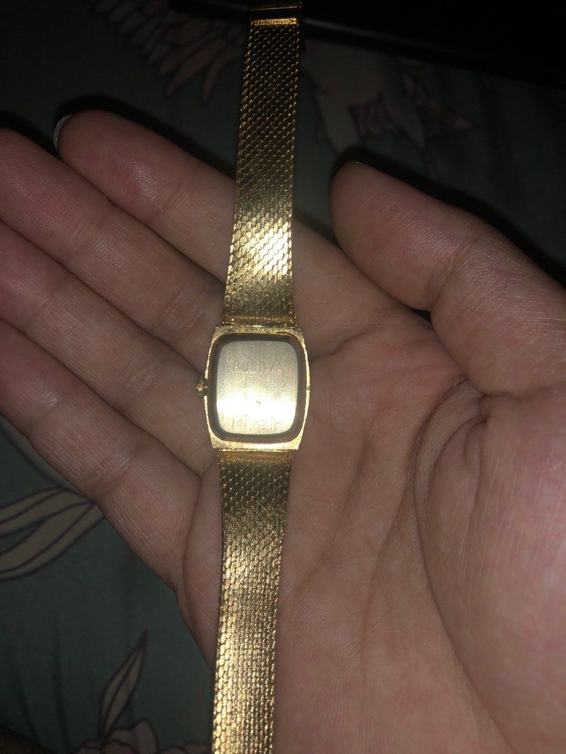Vintage Bulova Women s Watch 14K6275