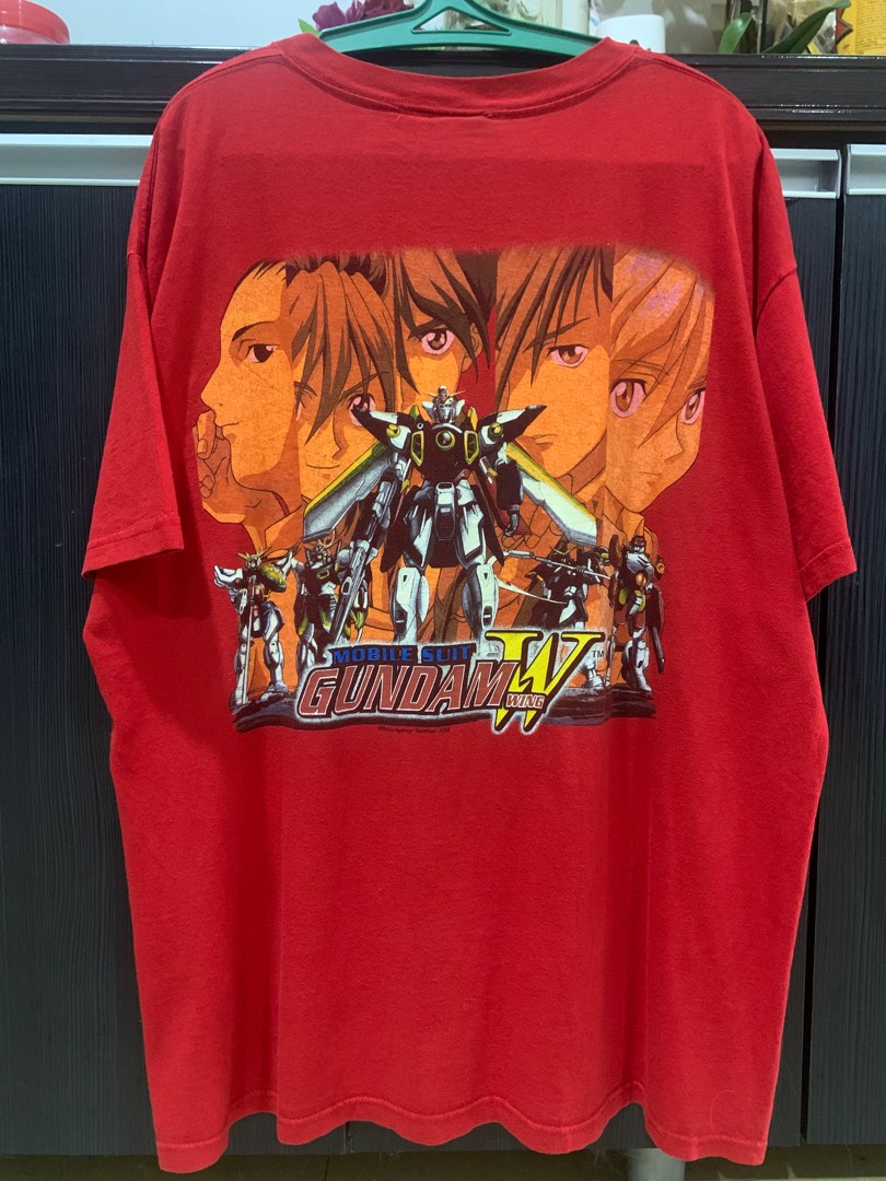 Vintage gundam wing hotsell shirt