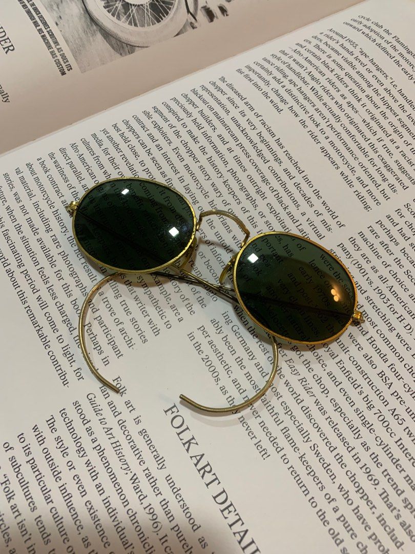 Ray ban best sale vintage oval sunglasses