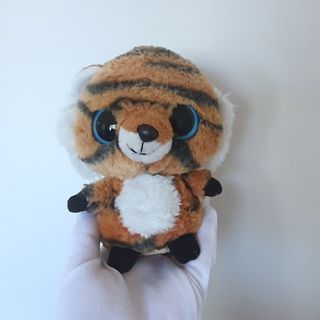 Well loved Yoo Hoo and Friends Jinxee the 5 Inch big eyed tiger plush toy (1)