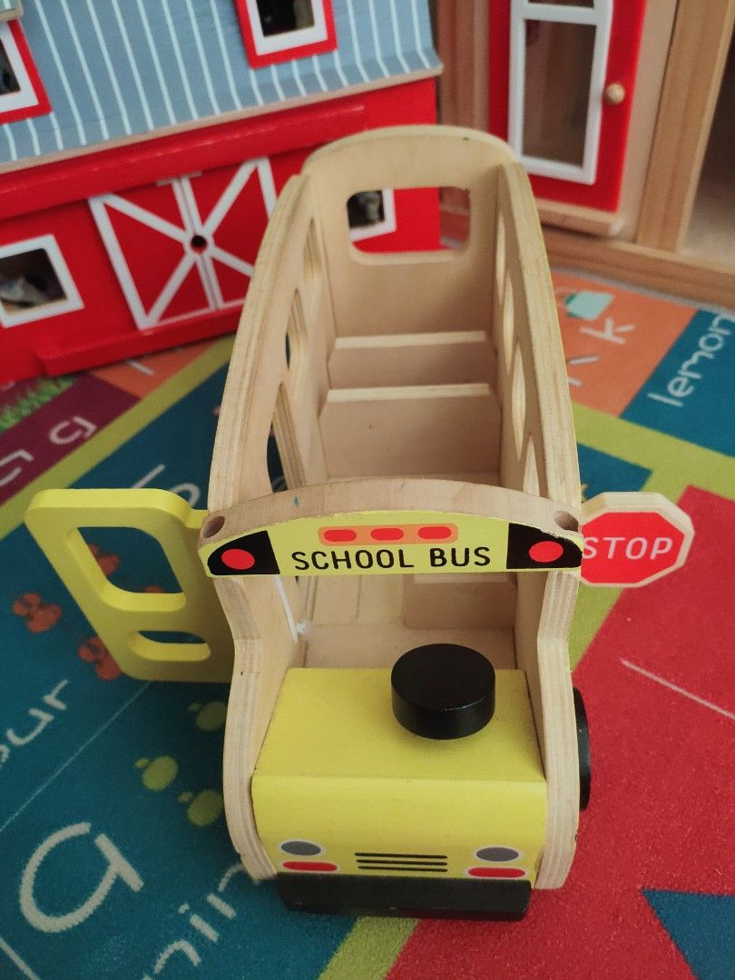 Kmart wooden bus store