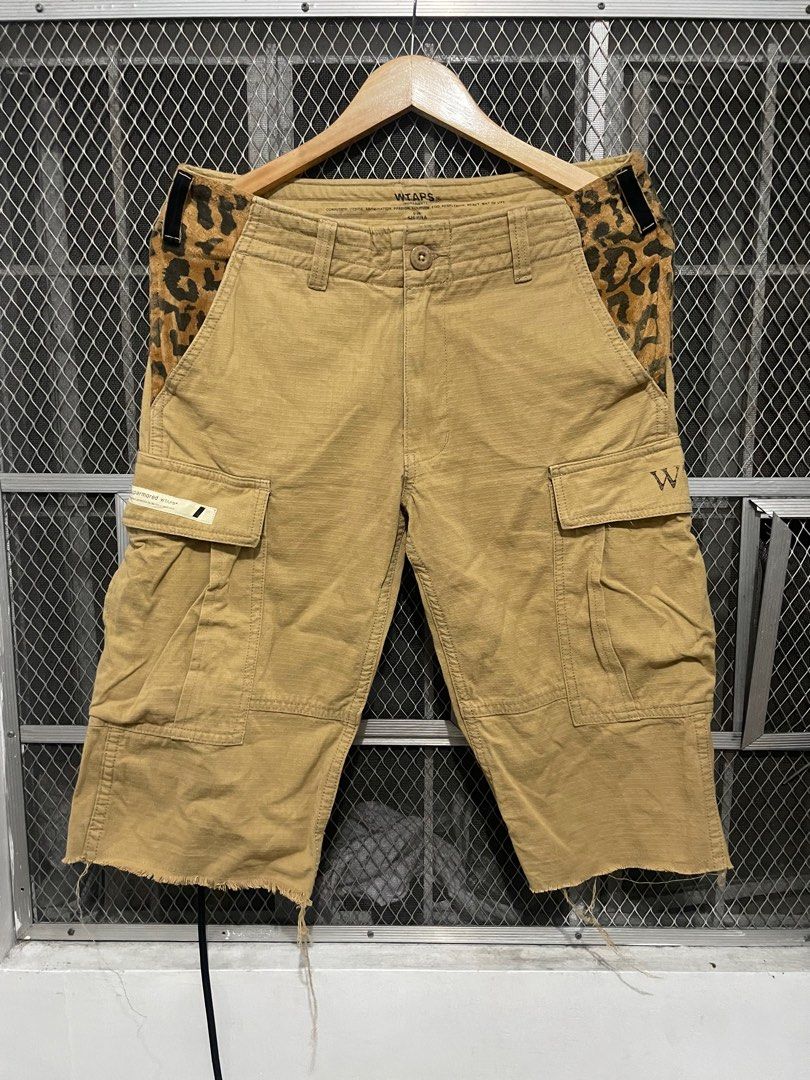 wtaps jungle shorts camo OD large 03