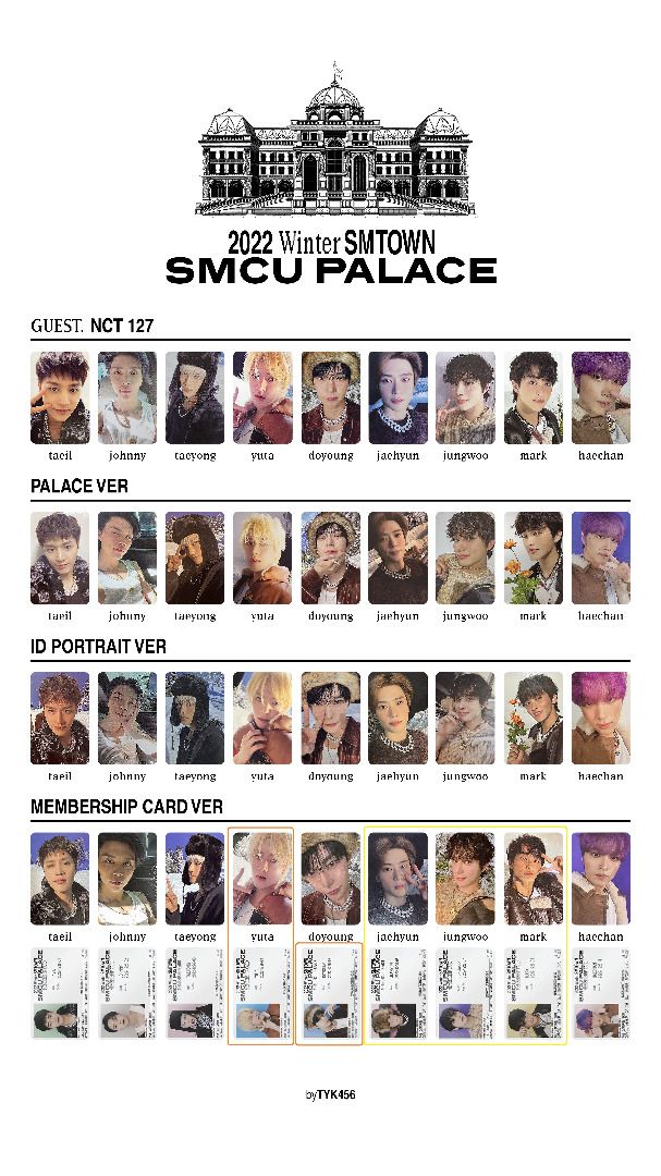 SMCU PALACE マーク nctdream nct127 - K-POP