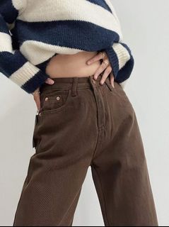 Y2K Brown Jeans
