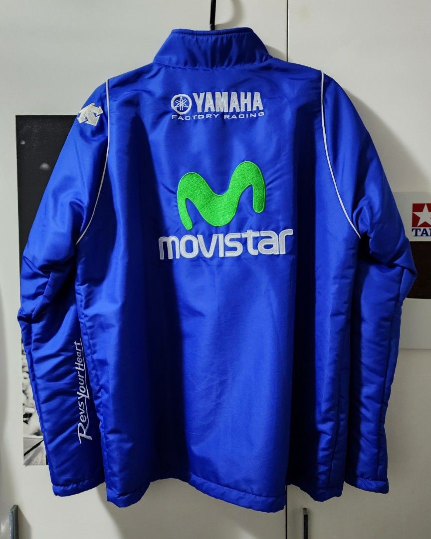 Yamaha Racing Jacket, Motorcycles, Motorcycle Apparel on Carousell