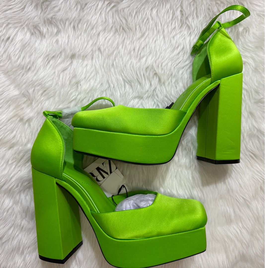 zara platform heels