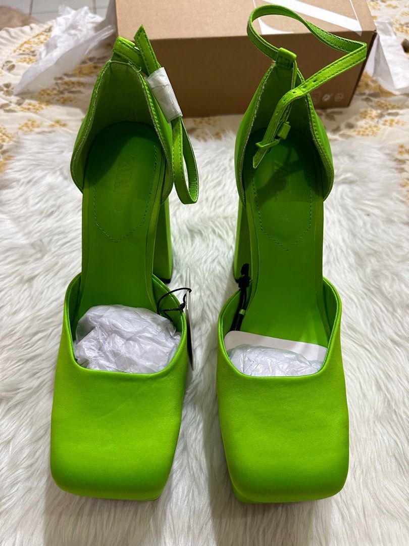zara platform heels