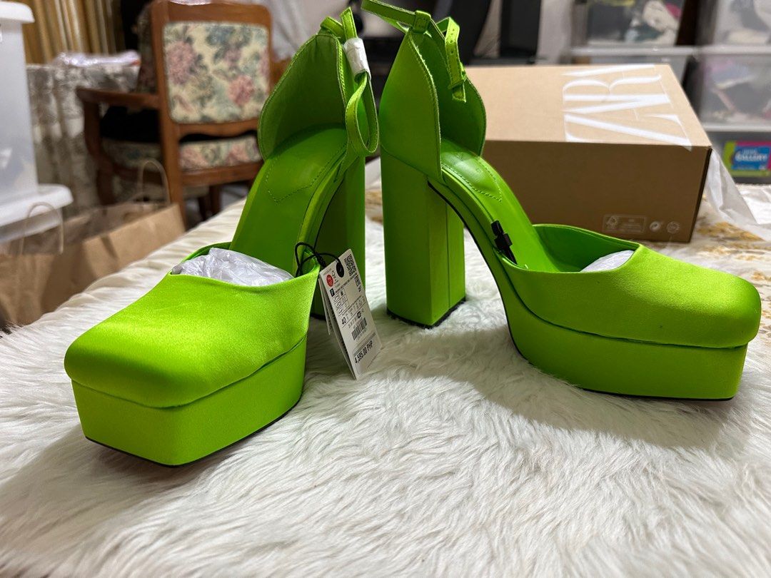 zara platform heels