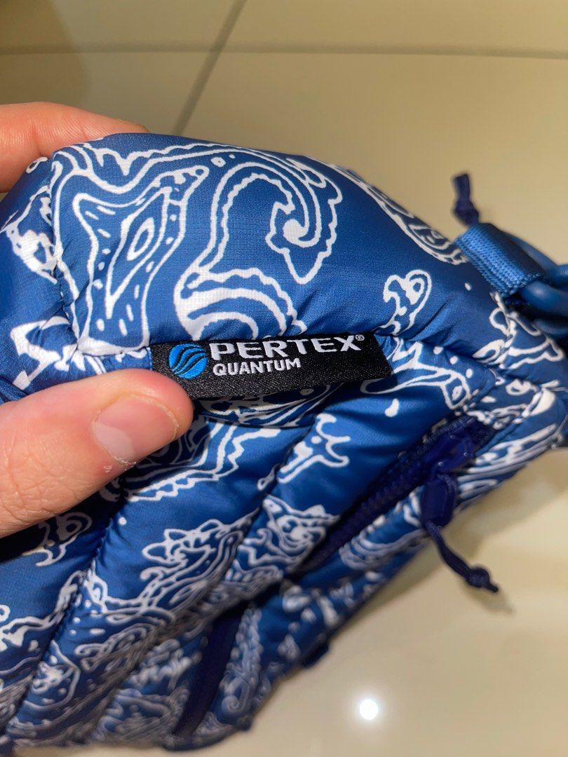 Supreme Puffer Side Bag Blue Paisley – BASEMENT_HK