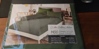 1400 thread count cooling King size bedsheet set