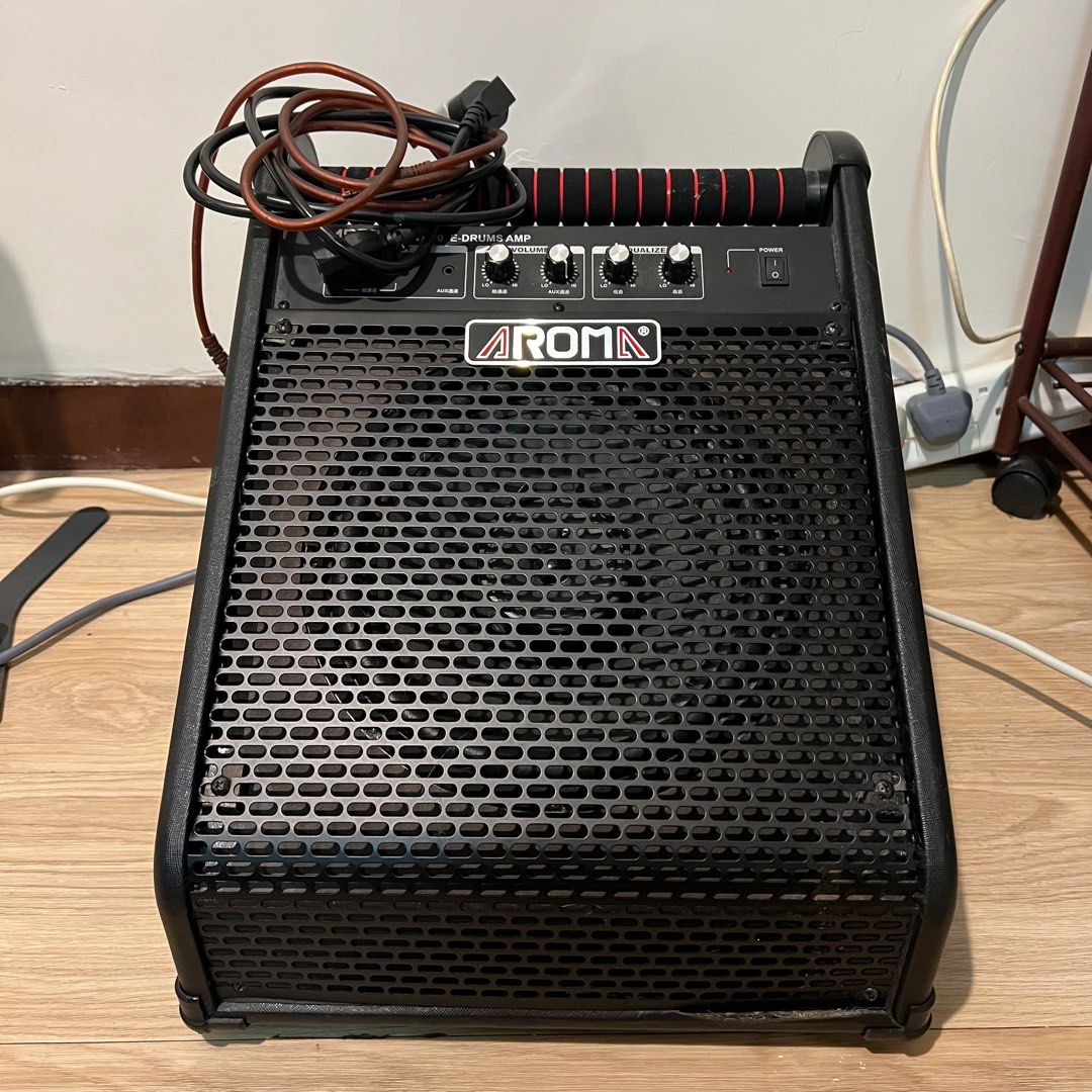 40W Electronic Drum Kit Amplifier 10" Speaker Monitor Electric Amp