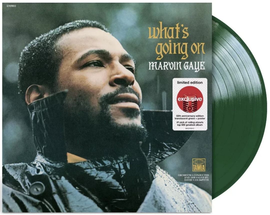 Marvin Gaye WHAT'S GOING ON (50TH ANNIVERSARY) Vinyl Record