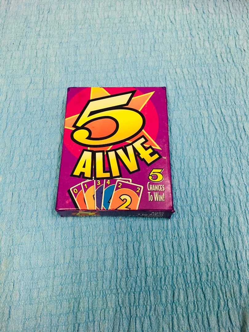 5-alive-card-game-vintage-1994-mattel-game-hobbies-toys-toys