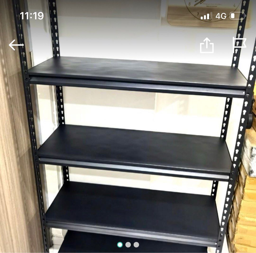 4 levels of storage rack on sale at 50, Furniture & Home Living, Furniture, Shelves,