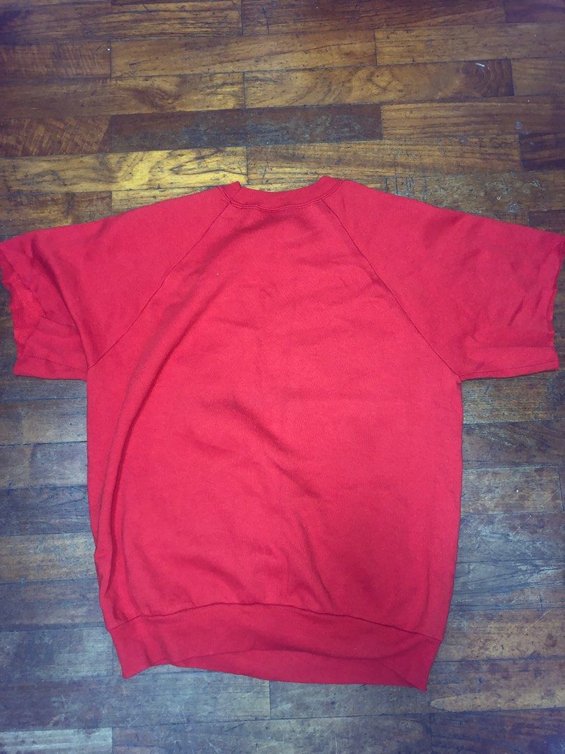 Cut off sleeve sweatshirt new arrivals