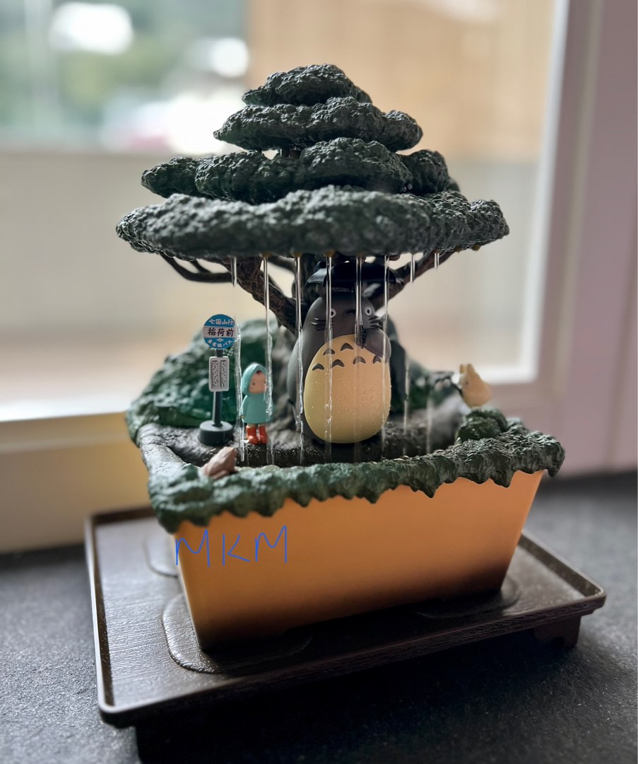現貨連🎁] 龍貓流水庭園盆景BONSAI 笠宿Totoro Water Garden 橡子