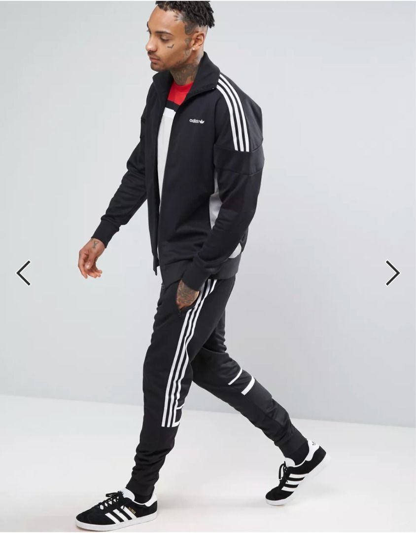 Adidas originals - clr84 - pantalon hot sale de jogging slim - noir bk5929
