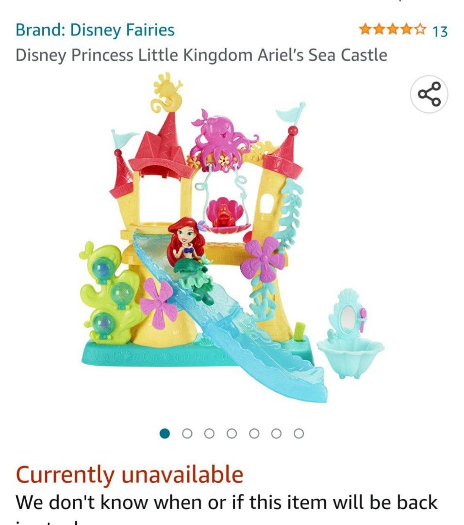 Ariel's sea castle clearance