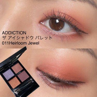 日本Addiction Heirloom Jewel 011 四色眼影盤, 美容＆化妝品, 健康及
