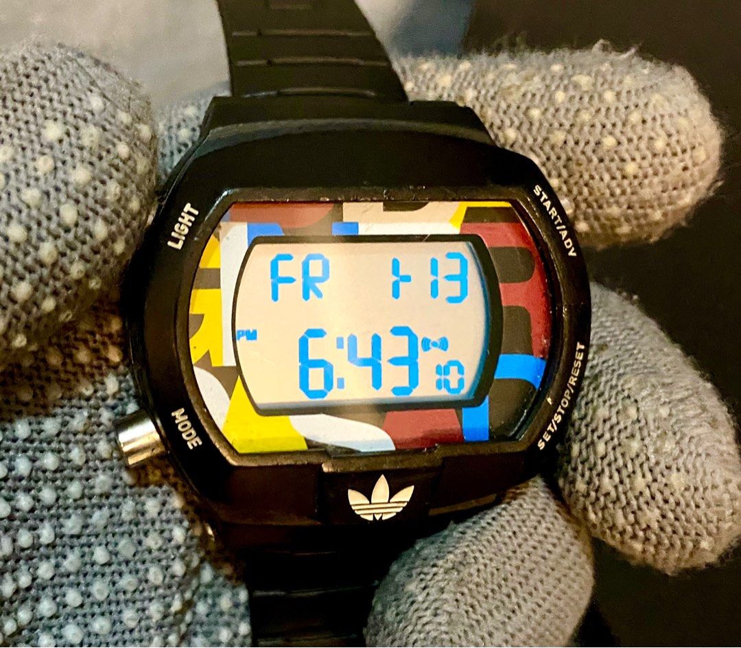 Adidas Digital Watch, Men's Fashion, Watches & Accessories, Watches on
