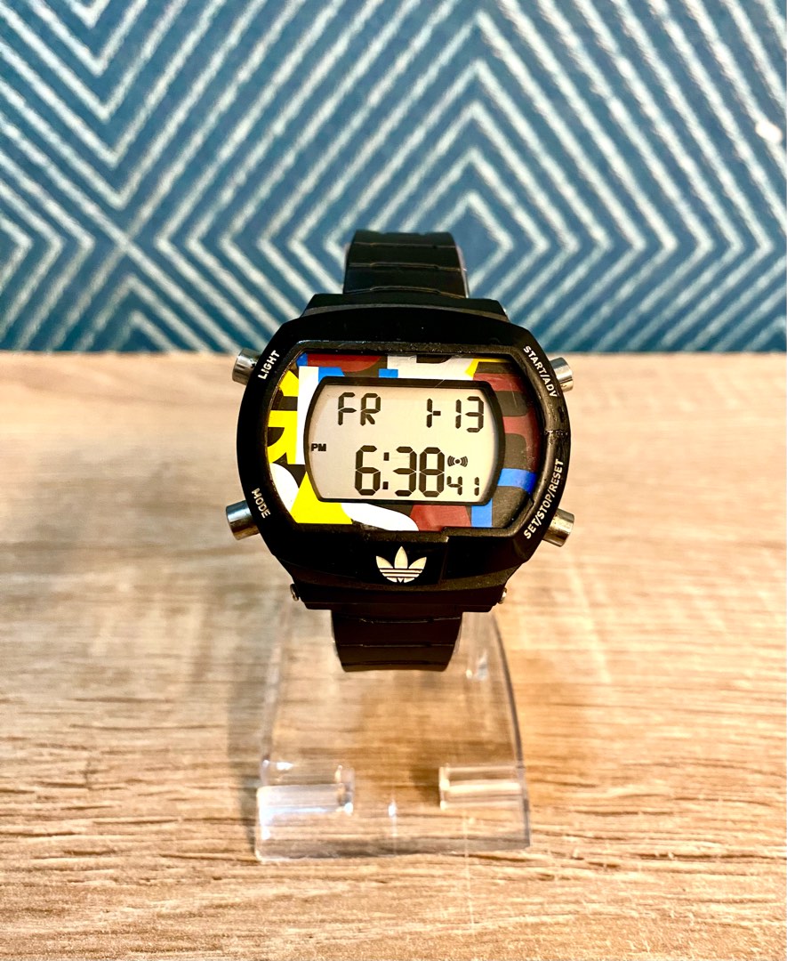 Jam adidas cheap led watch