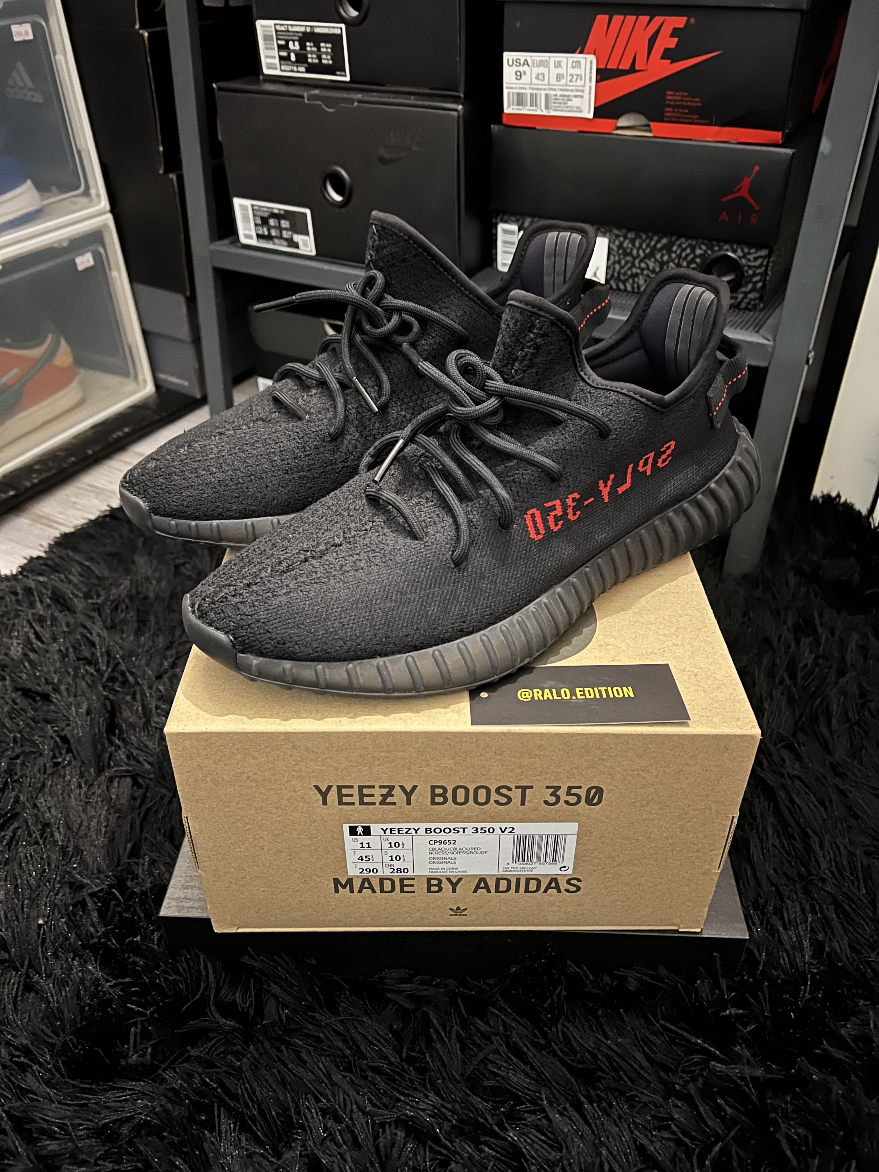 YEEZY BOOST 350 V2 'BRED', Men's Fashion, Footwear, Sneakers Carousell