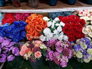 artificial bouquet flowers