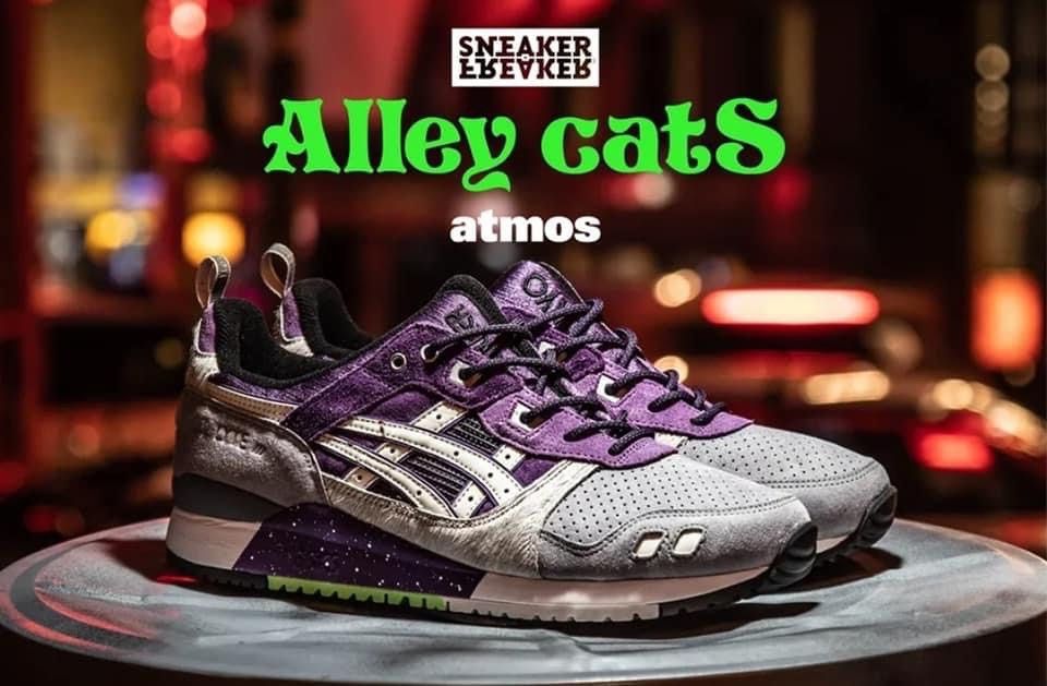 Asics Gel Lyte 3 x Atmos X Sneaker Freaker The Alley Cats