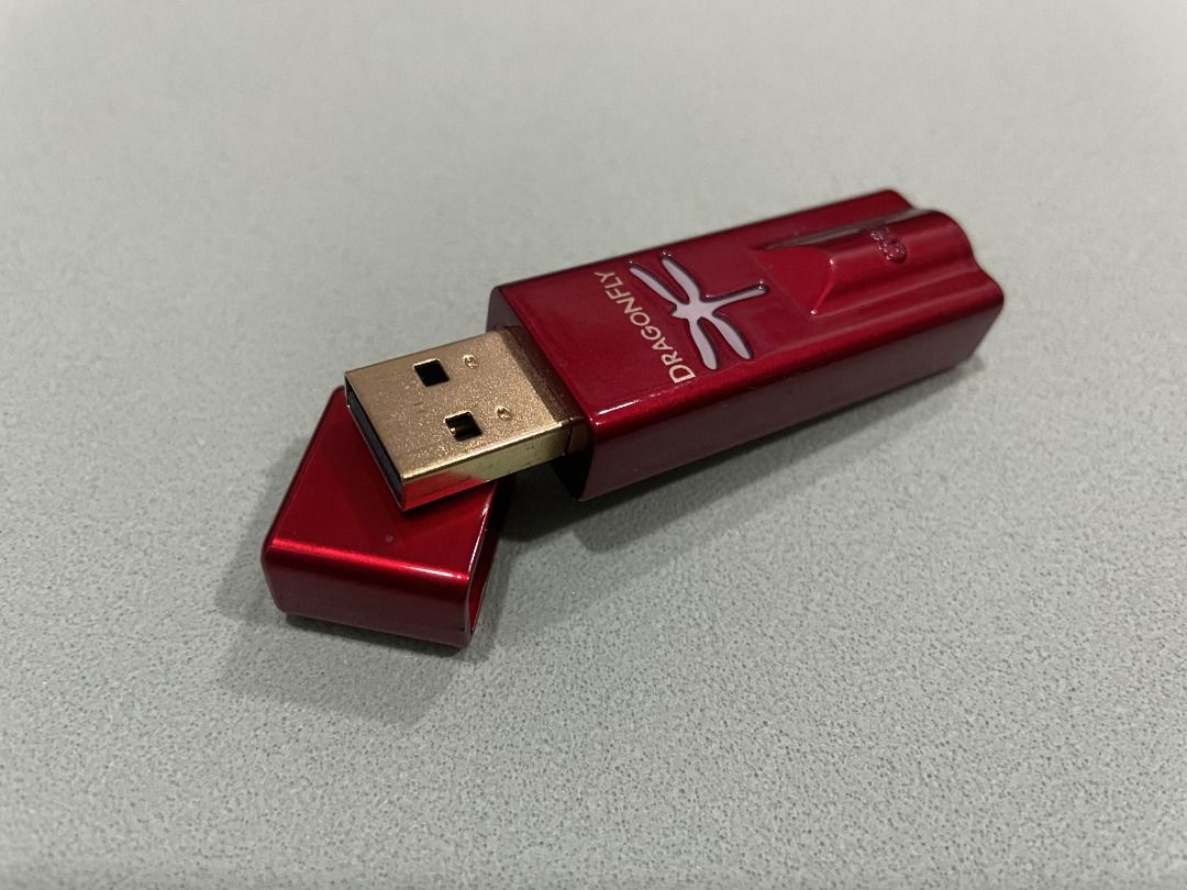 audioquest DragonFly Red USB Headphone Amp DAC MQA Hi-Res Audio, Portable Audio Accessories on