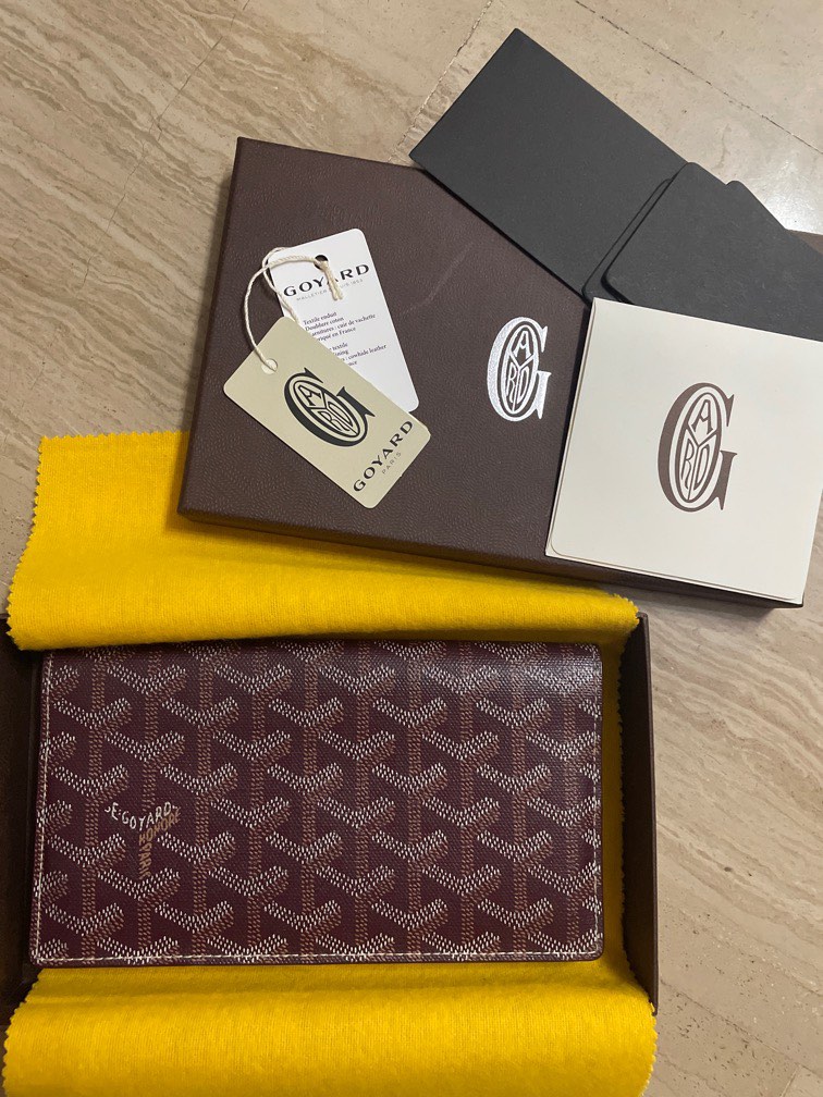 Authentic goyard wallet deals