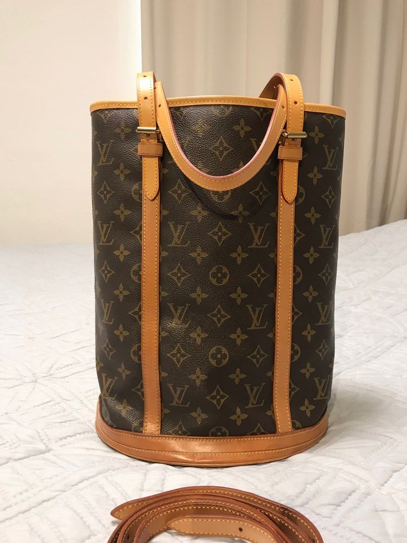 Louis Vuitton Small/Large Vintage Bucket Bag leather vachetta Strap  Replacement