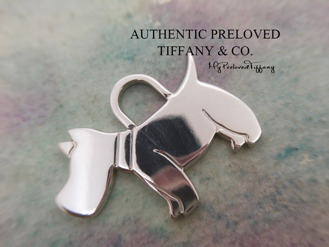 Tiffany and co dog charm clearance