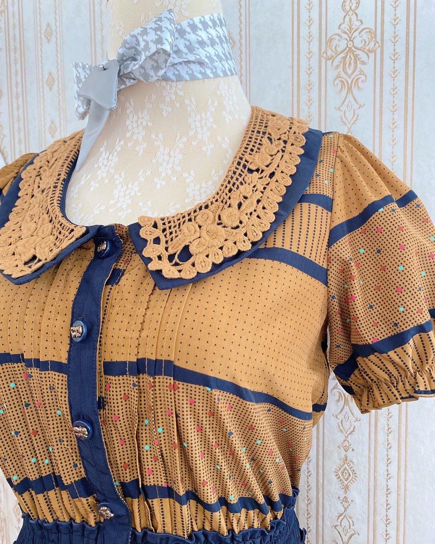 AXES FEMME GOLDEN BROWN MINI GOWN, Women's Fashion, Dresses & Sets