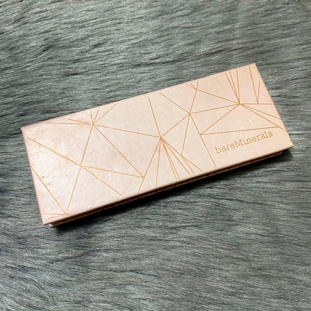 BAREMINERALS Crystalline Glow Bronzer & Highlighting Palette (Category: Makeup) located in Davao. Submitted by isadoraa_ (Listing ID 1210182867, Image 2). Description: BAREMINERALS Crystalline Glow Bronzer & Highlighting Palette Used for less than 5x. Plastic on mirror is still attached, but lost the brush that comes with this palette 😅 Rfs: decluttering FYI, EVERYTHING ON MY LISTING ARE AUTHENTIC AND ORIGINAL, UNLESS STATED OTHERWISE .