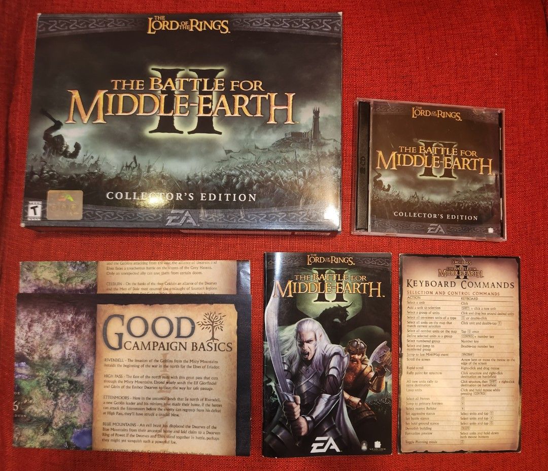 Battle for middle earth 2 collectors edition, Video Gaming, Video Games ...