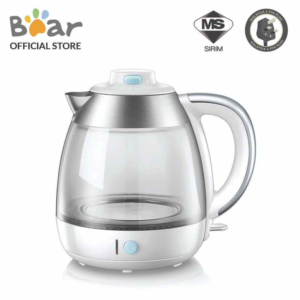 Bear Electric Kettle Double Wall Kettle Multifunction Health Pot glass