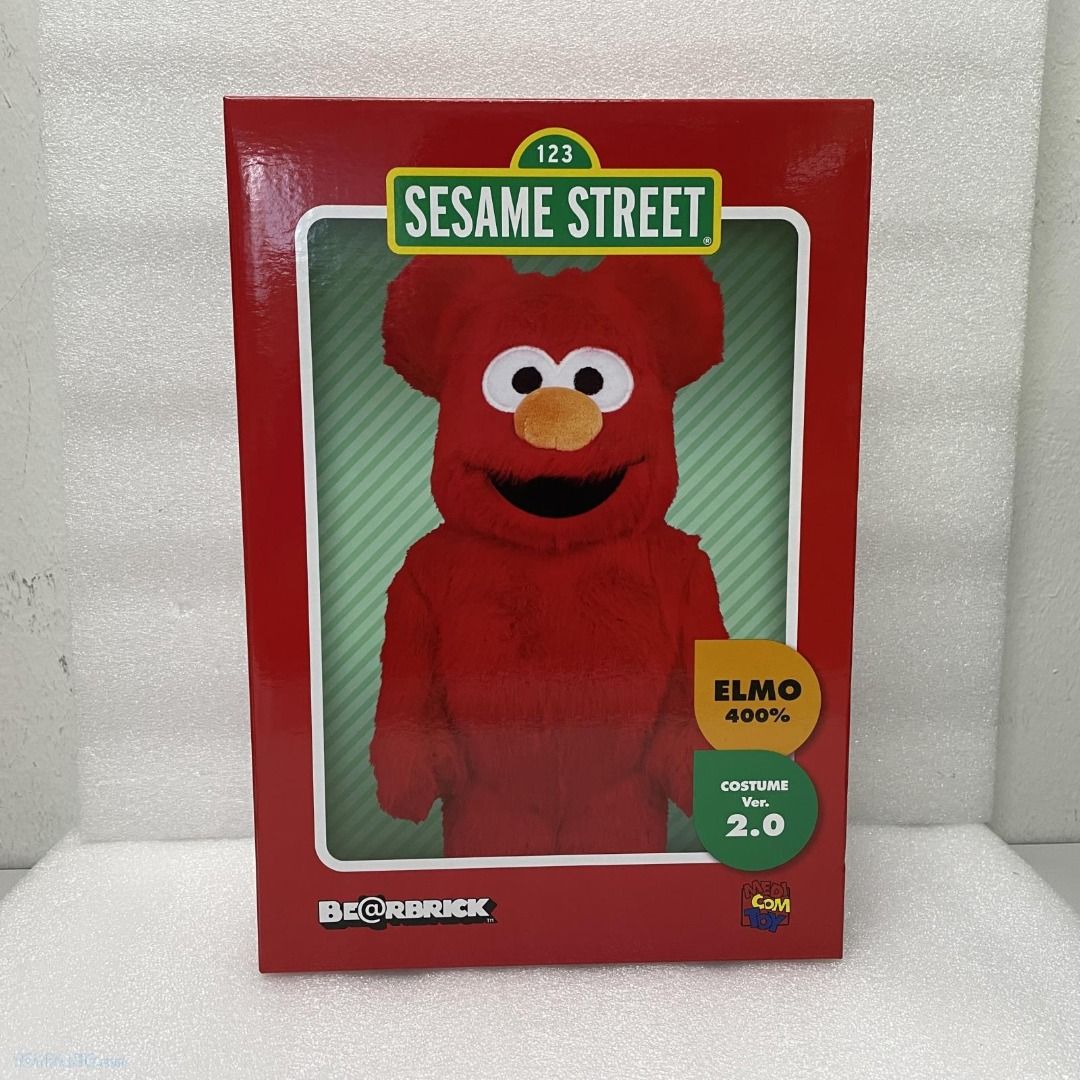 Bearbrick Elmo Costume Ver.2.0 1000%, Hobbies & Toys, Toys & Games
