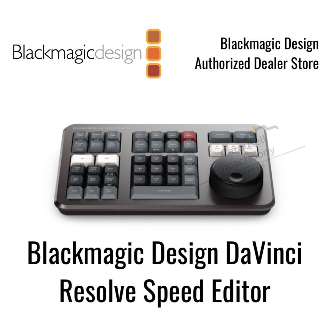 Blackmagic Design DaVinci Resolve Studio with Speed Editor (Activation ...