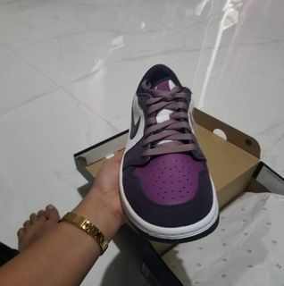 BNDS Air Jordan 1 low G NRG Purple Smoke