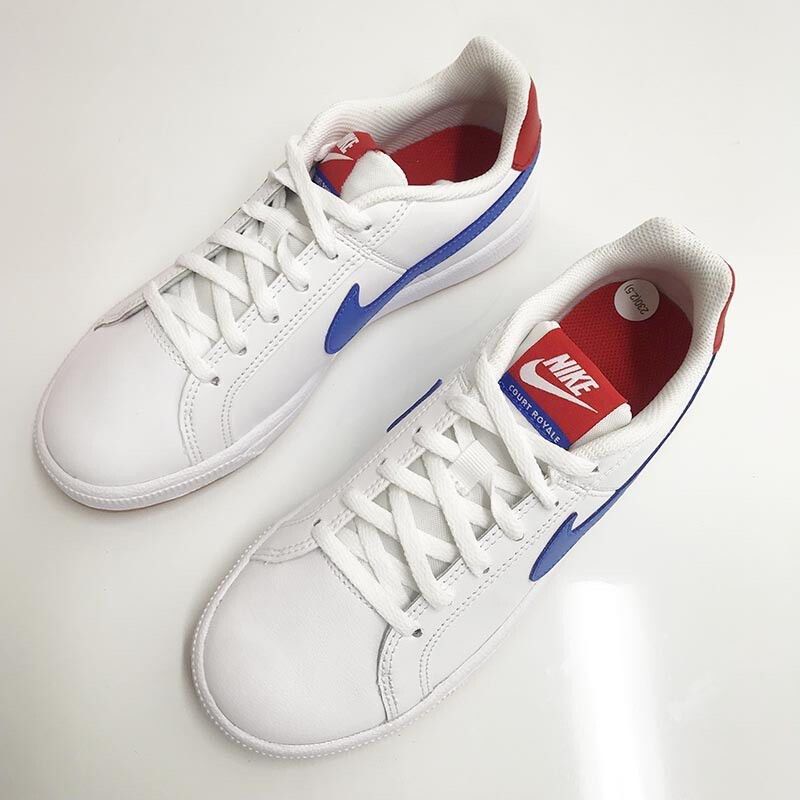 Red white and discount blue nikes womens