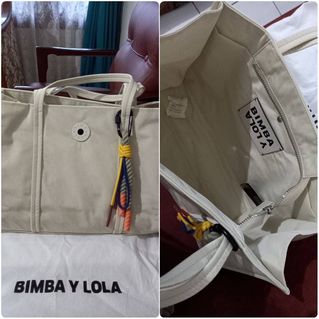 Bimba y Lola Large Tonal Tote Bag - ShopStyle