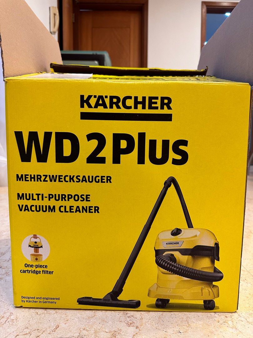 Brand new Wet & Dry Vacuum Karcher WD2 Plus (Improved Version) with  Warranty until Sep 2024