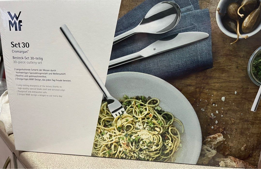 Brand New WMF 30 pieces cutlery, Furniture & Home Living, Kitchenware