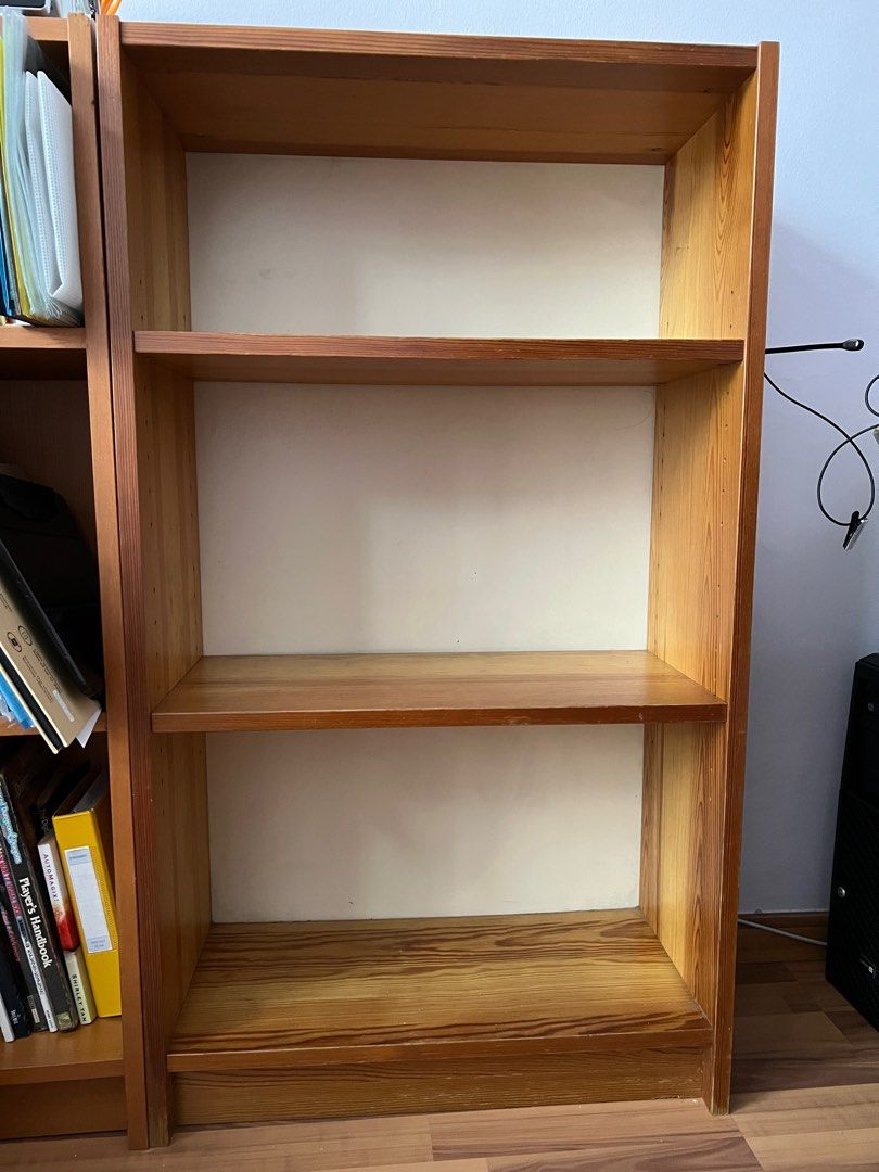 Brown Ikea Billy Bookshelf / Bookcase, Furniture & Home Living