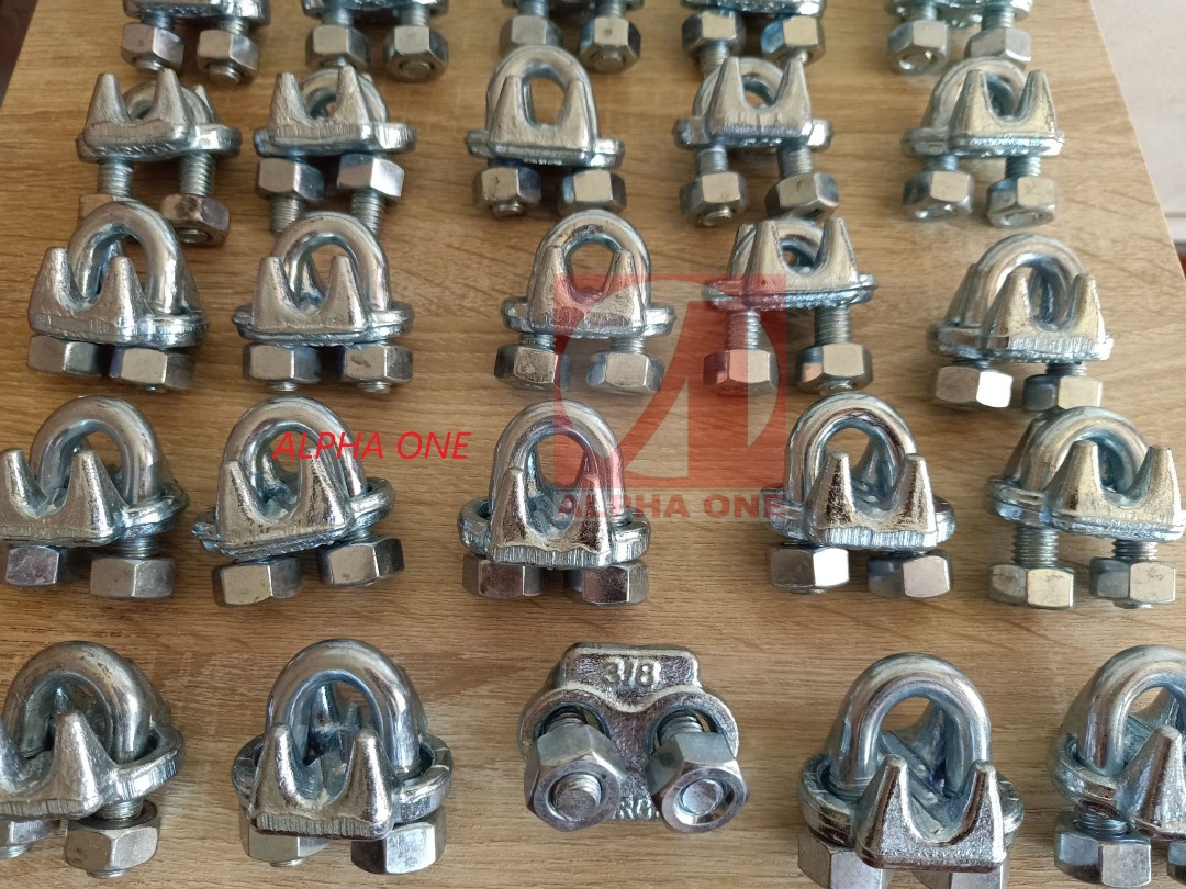 CABLE CLAMPWIRE ROPE CLIP, Commercial & Industrial, Construction