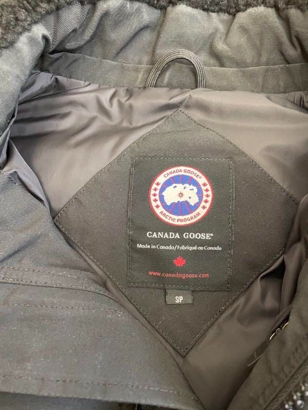 Canada goose bromley shearling-trimmed canvas down bomber jacket top