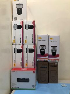 Canon flashes and wireless transmitters