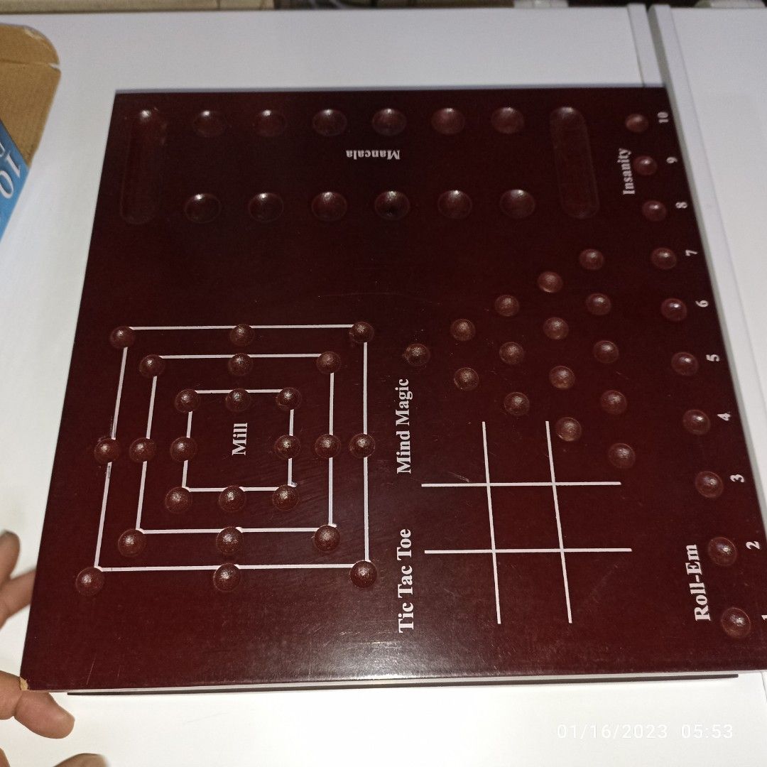 Cardinal Classic Games 10-Game Set Chess, Mancala, Backgammon, Pick-up ...