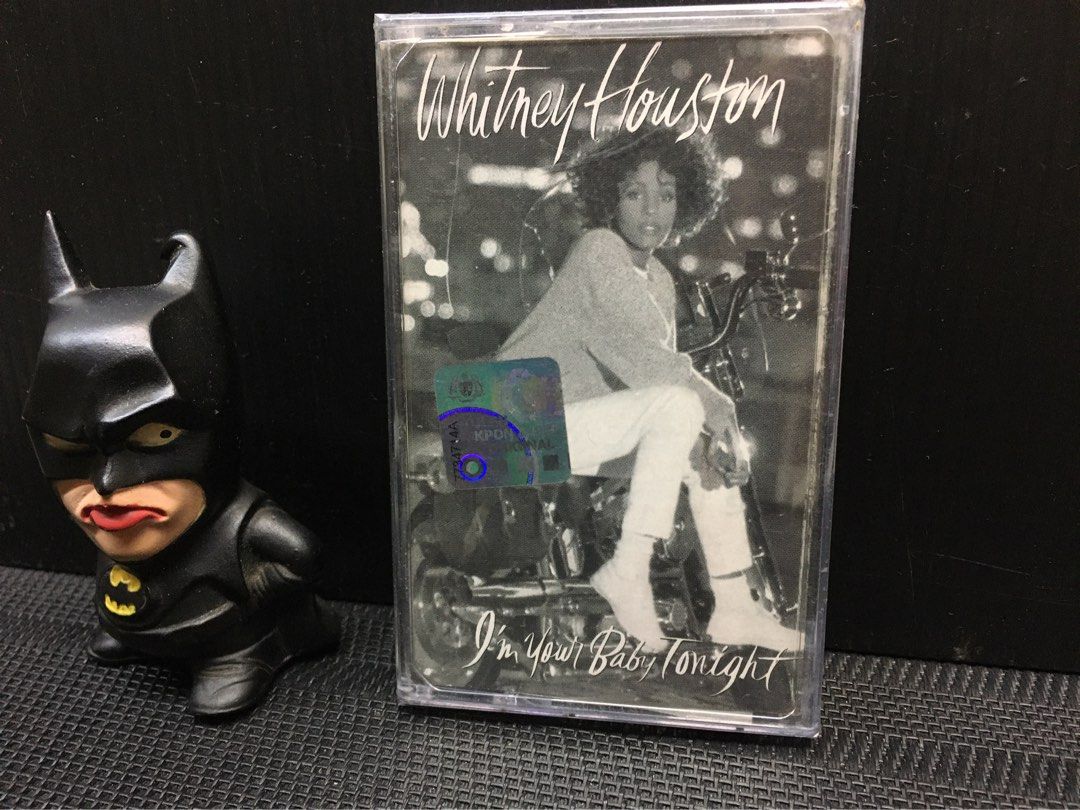 (Cassette) Whitney Houston new old stock cassette, Hobbies & Toys